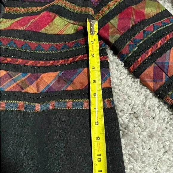 coldwater creek Black denim blazer jacket - Picture 4 of 10